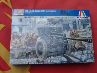 Italeri 6097  ZIS 3 AT Gun + 12X Soviet soldaten